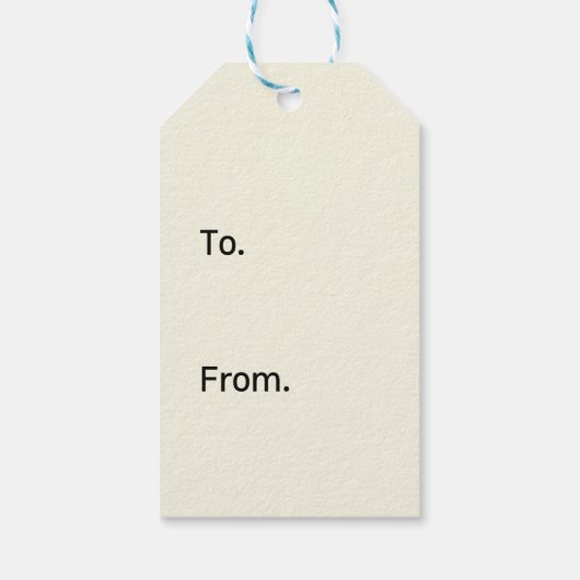 Drie bloemen Gift Label Cadeaulabel (Achterkant)