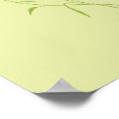 Drie bloemen in de zon - transparant. poster (Hoek)