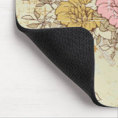 Drie bloemen,  land bloemen muismat (Hoek)