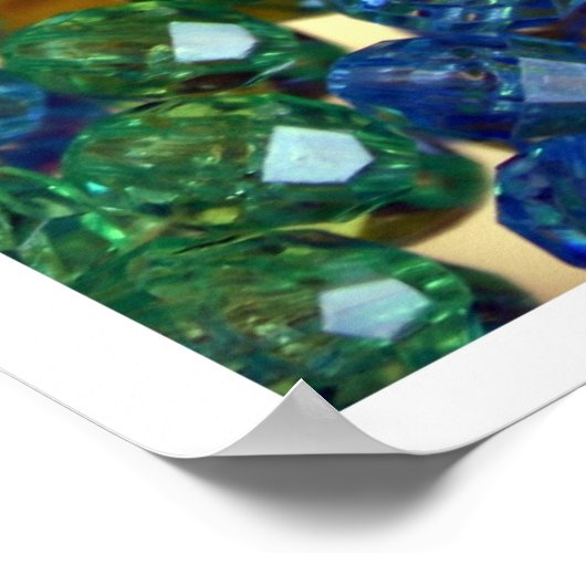 drie bloemen poster (Hoek)