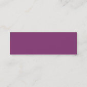 Drie bloemen - Skinny Mini Visitekaartje (Achterkant)