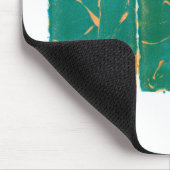 Drie bloemen - Washington DC Muismat (Hoek)