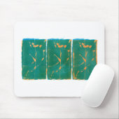 Drie bloemen - Washington DC Muismat (Met muis)