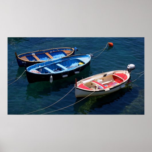 Drie Boats Poster (Voorkant)