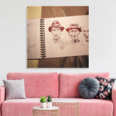 Drie Boeren Grote Depressie Canvas (Insitu (Woonkamer))