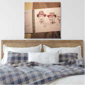 Drie Boeren Grote Depressie Canvas (Insitu (Slaapkamer))