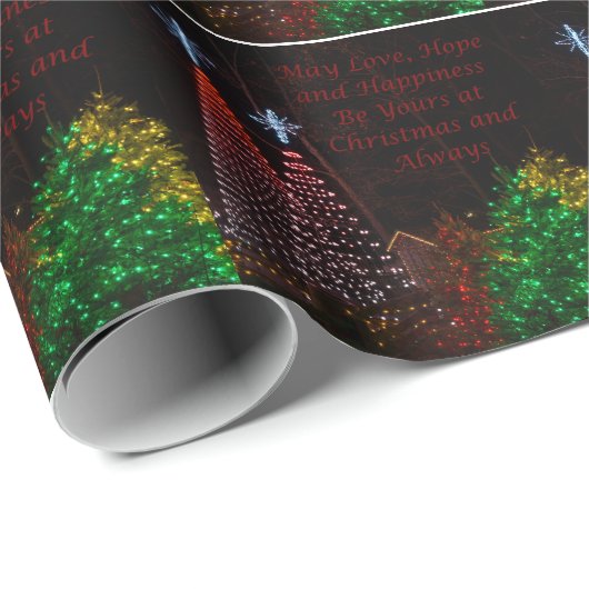 Drie bomen bij de groeten van Midtown Cadeaupapier (Rol Hoek)