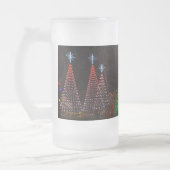 Drie bomen in de Mok van de Midtown Frosted Glass  (Links)