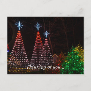 Drie bomen in Midtown Briefkaart