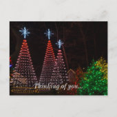 Drie bomen in Midtown Briefkaart (Voorkant)