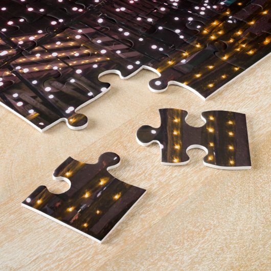 Drie bomen in Midtown Legpuzzel (Zijkant)