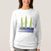 Drie bomen met sterren t-shirt (Voorkant)