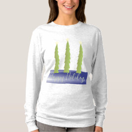 Drie bomen met sterren t-shirt