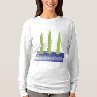 Drie bomen met sterren t-shirt