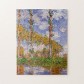 Drie bomen Summer Monet Fine Art Legpuzzel (Verticaal)