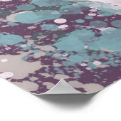 Drie bomen zijn Abstract Poster (Hoek)