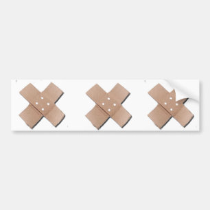 Drie Booboos Bumpersticker