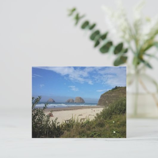 drie boogstralen, oceanside, OF Briefkaart (Staand voorkant)
