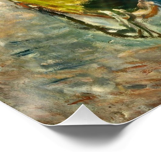 Drie boot. Claude Monet. Perfect Poster (Hoek)