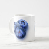 Drie bosbessen koffiemok (Voorkant links)