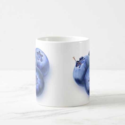 Drie bosbessen koffiemok (Center)