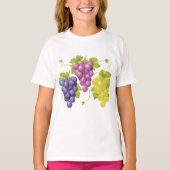 Drie bossen druiven t-shirt (Voorkant)