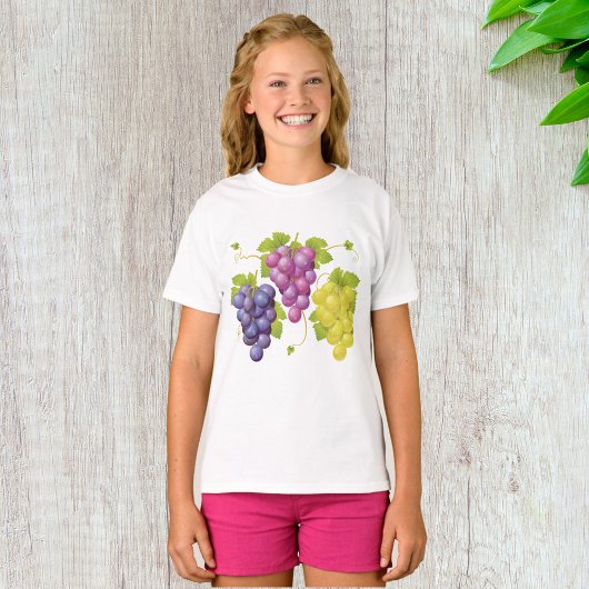 Drie bossen druiven t-shirt