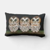 Drie boze uilen kussen (Achterkant)