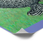 Drie Brahmas Poster (Hoek)