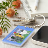 Drie Brahmas Sleutelhanger (Voorkant Rechts)