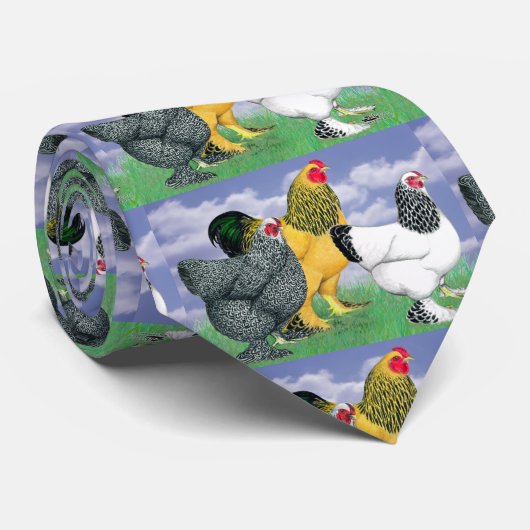 Drie Brahmas Stropdas (Opgerold)