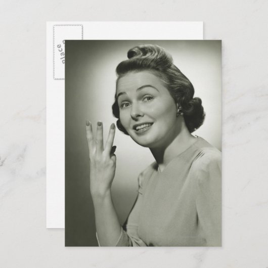 Drie Briefkaart (Voorkant / Achterkant)