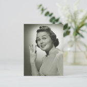 Drie Briefkaart (Staand voorkant)