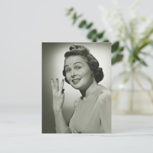 Drie Briefkaart (Staand voorkant)