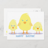 Drie Briefkaarten kippen (Voorkant / Achterkant)