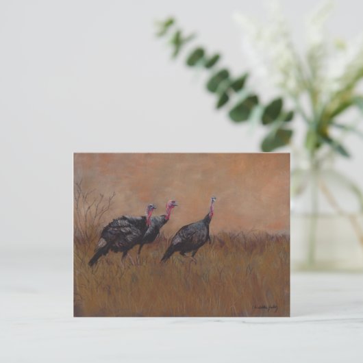 Drie Briefkaarten voor het Wildlife Art (Staand voorkant)