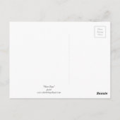 Drie Briefkaarten voor het Wildlife Art (Achterkant)