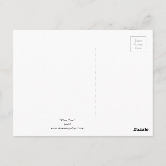 Drie Briefkaarten voor het Wildlife Art (Achterkant)