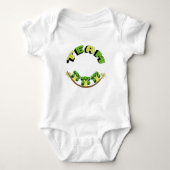 Drie broccoli romper (Voorkant)