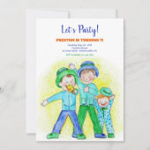 Drie Broers Partij Kaart (Voorkant)