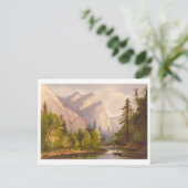 Drie broers Yosemite Prang Lithograaf Briefkaart (Staand voorkant)