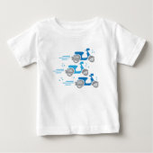 drie bromfietsen (Voorkant)