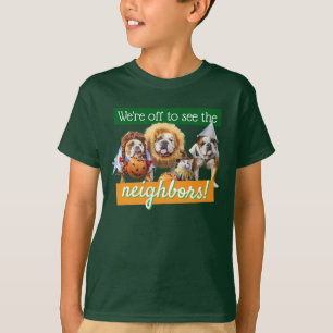 Drie Bulldogs in verkleedpartij T-shirt