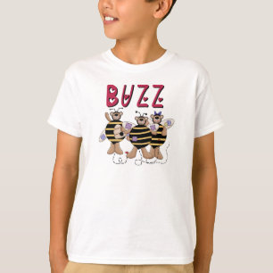 Drie Bumblebee Buzz Tshirts en cadeautjes