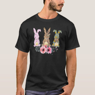 Drie Bunnies met een hoes van blaashoes T-shirt