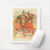 Drie Bunniken met een  ooienrooster Muismat (Met muis)