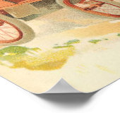 Drie Bunniken met een  ooienrooster Poster (Hoek)