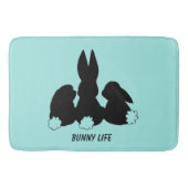 Drie Bunny Rabbits Bath Mat (Voorkant)