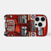 Drie bussen iPhone hoesje (Achterkant horizontaal)