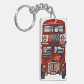 Drie bussen sleutelhanger (Voorkant Links)